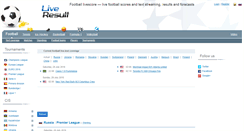 Desktop Screenshot of live-result.com